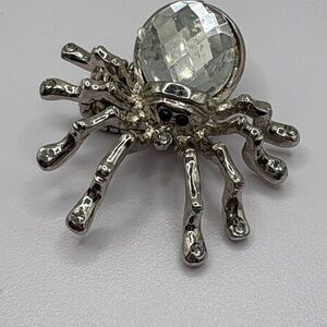 Vintage Spider 🕷️ silver stretch Ring